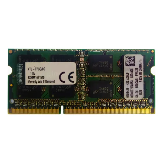 Memoria Laptop Usada Pc3 (ddr3) 8gb 12800s 1600mhz