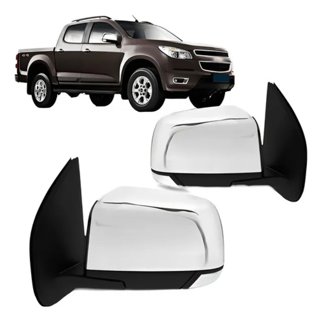 Par Retrovisor S10 2012 A 2016 Eletrico Retratil Com Pisca