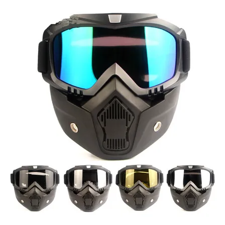 Máscara Airsoft Paintball Táctica Modular Antiparracubrecara