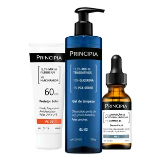 Kit Primeira Rotina Skincare C/gl-02 + Ah-2 + Ps-01 Kit Primeira Rotina Skincare C/gl-02 + Ah-2 + Ps-01