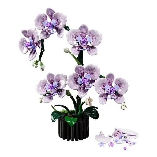 LEGO® Botanicals Mini Orquídea 10343: Delicada planta para montar