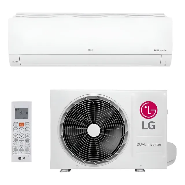Ar Condicionado 12000btus LG Ai Dual Inverter R32 Q/f 220v Branco 220v