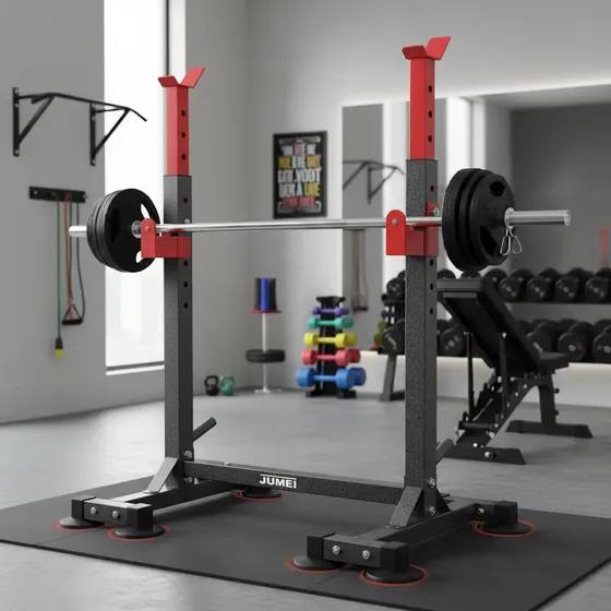 Estación De Sentadillas Y Rack De Press Jumei Gym 36×36