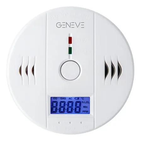 Sensor Alarma Detector CO Monoxido De Carbono - Geneve