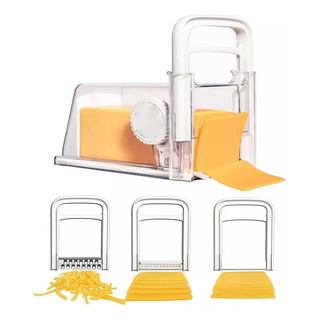 Cortador Fatiador De Queijo Presunto Ralador Manual 4 Em 1 Cortador Fatiador De Queijo Presunto Ralador Manual 4 Em 1