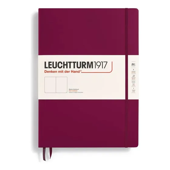 Libreta Leuchtturm1917 Master Classic A4+ 235 G, Tapa Dura