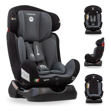 Butaca infantil para auto Mega Baby Last Ayrton Last Gris/Negro