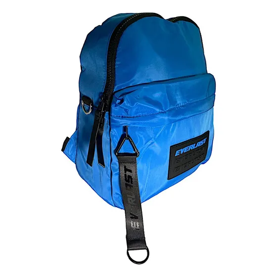 Mochila Cartera Everlast Urbana Reforzada Azul 6 Lts