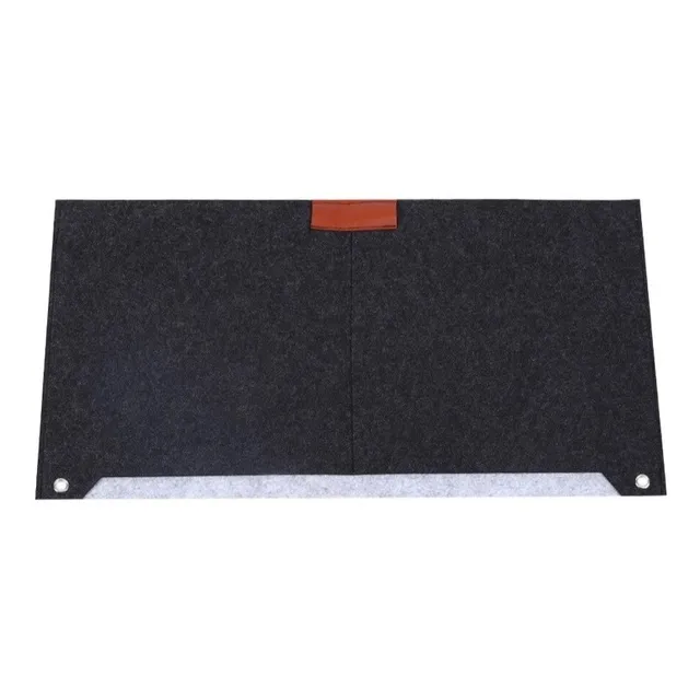 Mousepad Para Notebook Macbook Fieltro 63x30cm 2 Bolsillos