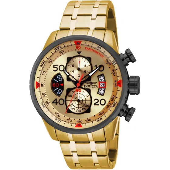 Relogio Invicta Aviator Tritnite 17205  Cronometro Original