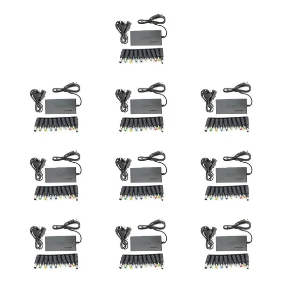 Kit 10 Fonte Carregador Universal Notebook Laptop Positivo 