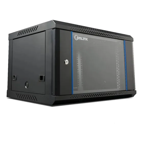 Rack De Pared Cerrado Fijo 6u 600x450x368mm 