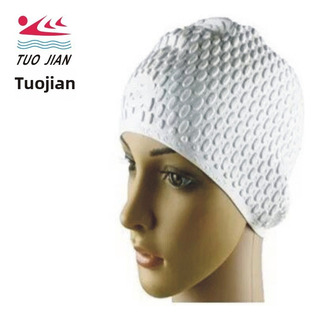 Gorro De Natación Con Protector Auditivo De Silicona Para Ad Gorro De Natación Con Protector Auditivo De Silicona Para Ad