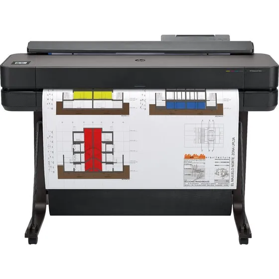 Plotter Hp Designjet T650 Inyección Térmica De Tinta 36  