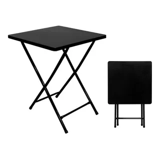 Mesa De Bar Dobråvel Açomix De Aço Ferro Metal Antiferrugem Cor Preto Mesa De Bar Dobråvel Açomix De Aço Ferro Metal Antiferrugem Cor Preto