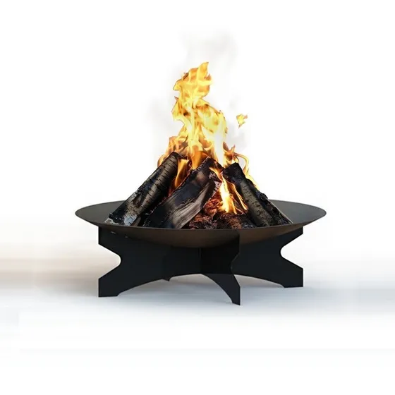 Lareira Firepit Redonda Tacho De 70 Cm P/ Ambientes Externos