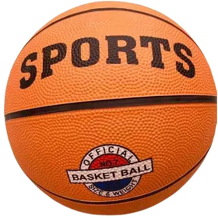 Balón de básquetbol Sports J-161 nº 7 color naranja para recreativo de interior/exterior