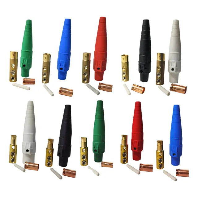 Set 10 Conectores Camlock Linea (5 Machos/5 Hembras) 200amp