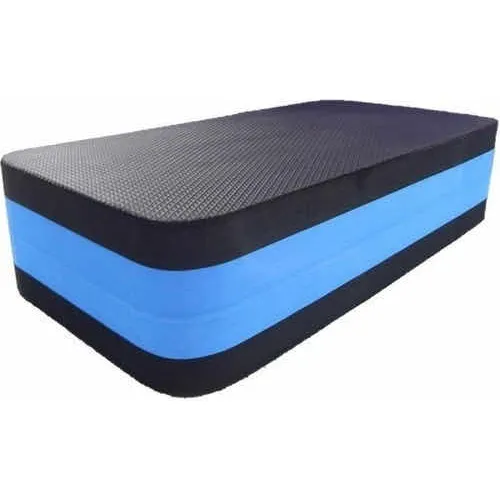 Step Eva Treino Funcional Academia Pilates 60x28x14 Cor Azul E Preto