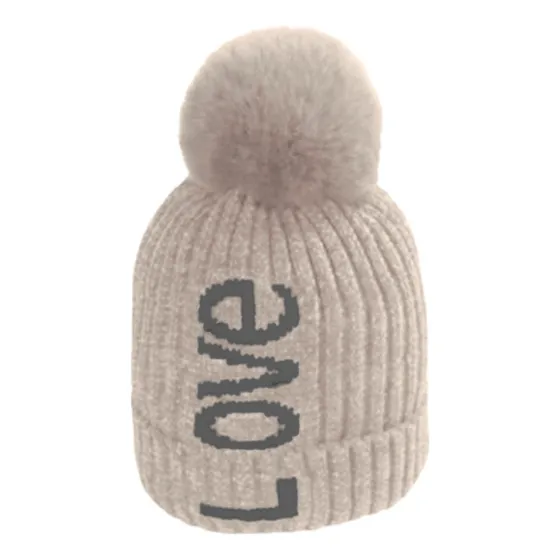 Gorro Invierno Adulto Diseño Love Mm-4276