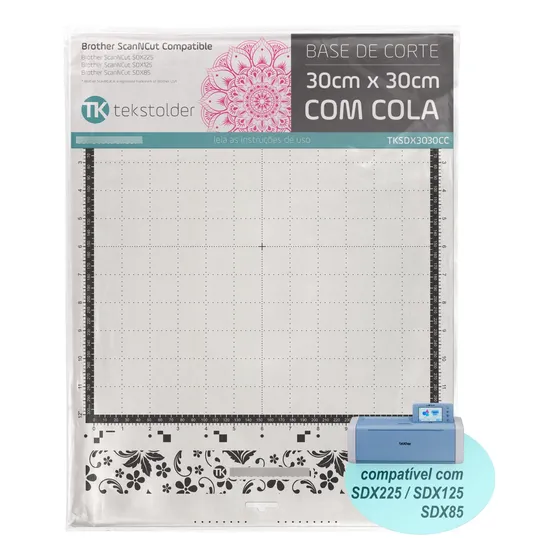 Base De Corte Brother Scanncut Sdx 30x30 Com Cola