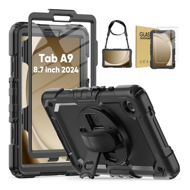 Mica+Funda Para Samsung Galaxy Tab A9 8.7inch Sm-x110/Sm-x115/Sm-x117 2023