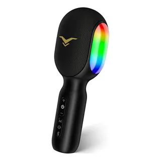Microfone De KaraokĂȘ Bluetooth Sem Fio, 5-em-1 PortĂĄtil Com Alto-falante Integrado E Luzes Rgb DinĂąmicas, Mini MĂĄquina De KaraokĂȘ Para Viagens De Carro, Festas Em Casa, Gravação De MĂșsica Microfone De KaraokĂȘ Bluetooth Sem Fio, 5-em-1 PortĂĄtil Com Alto-falante Integrado E Luzes Rgb DinĂąmicas, Mini MĂĄquina De KaraokĂȘ Para Viagens De Carro, Festas Em Casa, Gravação De MĂșsica