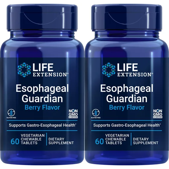 Suplemento Life Extension Esofageal Guardian 60 Comprimidos 