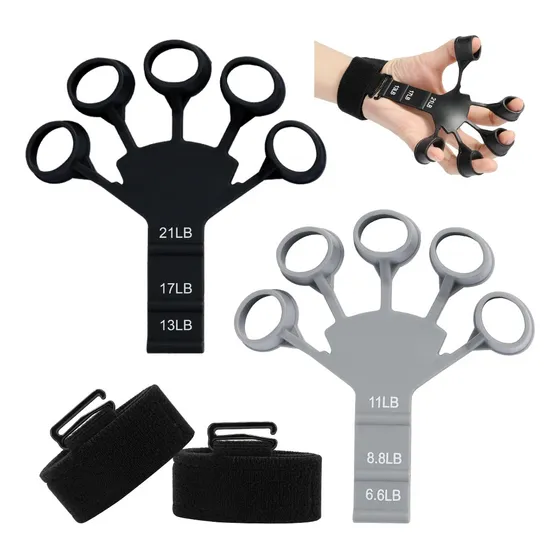 Ejercitador De Dedos Mano Para Entrenamiento De Fuerza 4pzs 
