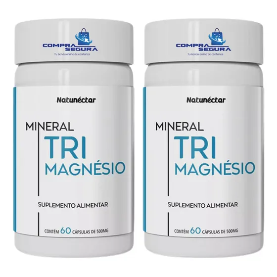 Triple Magnesio Malato, Taurato, Bisglicinato 120 Cápsulas