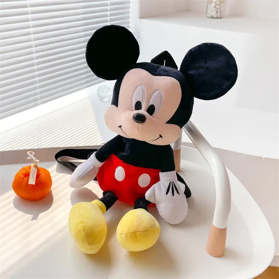 Mochila De Peluche Mickey Mouse De Mickey Minnie