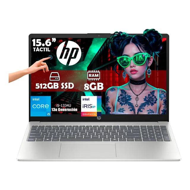 Laptop Hp 15-fd0150wm Core I5-1334u 512gb 8gb Ram Touch