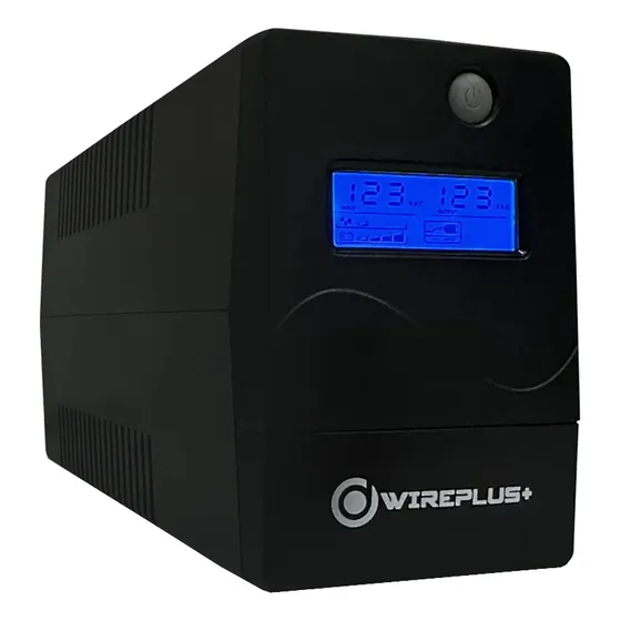 Ups Wireplus Pantalla Smart 600va/360w Bat 2x12v-9amp 120vac