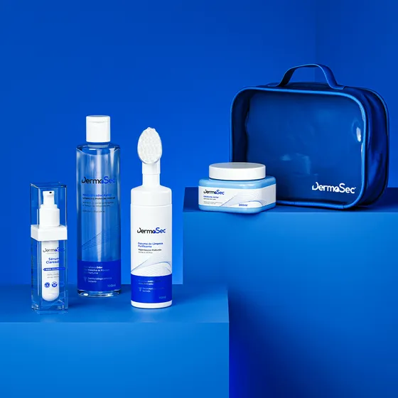 Kit Axilas Perfeitas Dermosec Clareia E Controla Odor 4unds