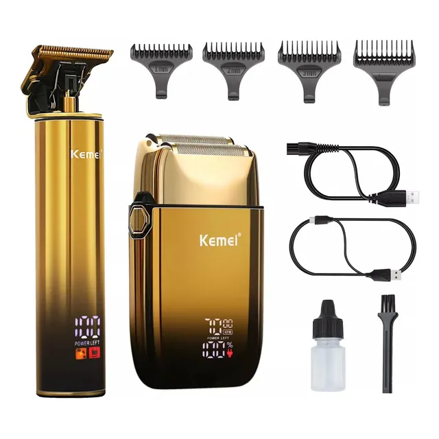 Afeitadora Cortadora Shaver Inalámbrica Km-2131