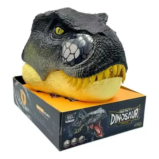 Mascara Cabeza De Dinosaurio Con Sonidos