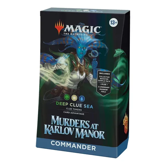 Magic Murders At Karlov Manor Deep Clue Sea Commander Deck