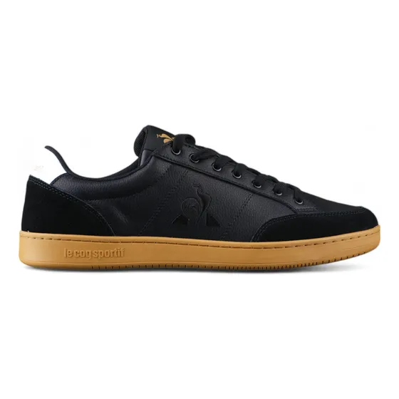 Zapatillas Le Coq Sportif Courtnet Classic Negro Marrón