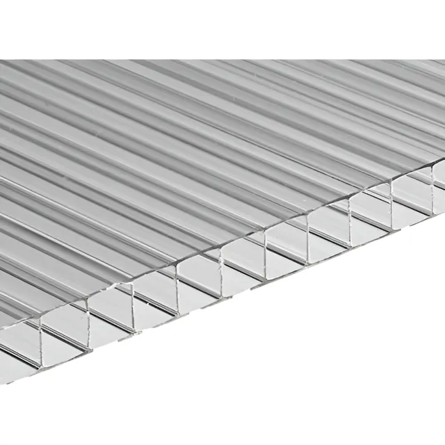 Lamina Policarbonato Alveolar Para Techos 6 Mm 2,10x11,80mt
