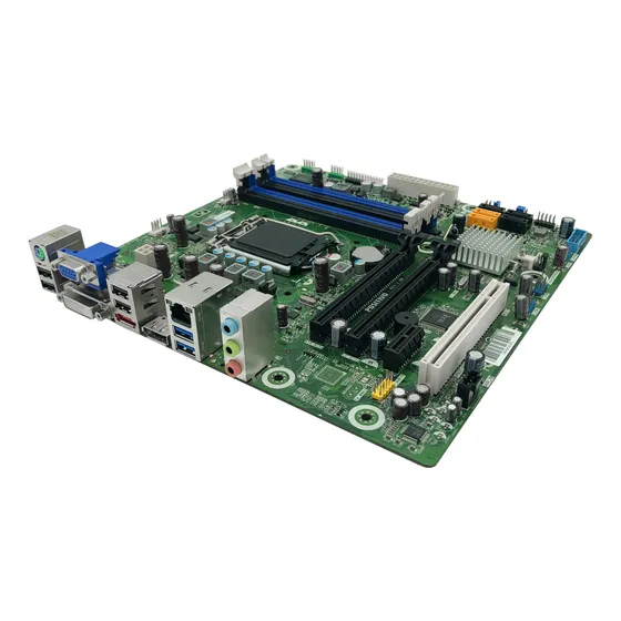 Placa Mãe Intel 1155 Pih77cm Ddr3 Usb 3.0 Até 32gb - 4 Slots Cor Verde