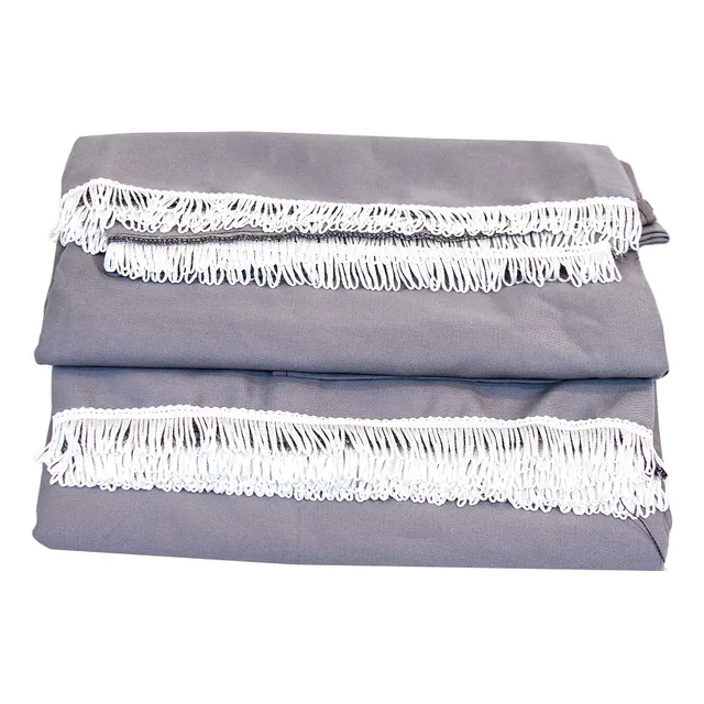 Cortinas Divisoria Cabina Dormitorio Gris Mb/scan/ford/vw