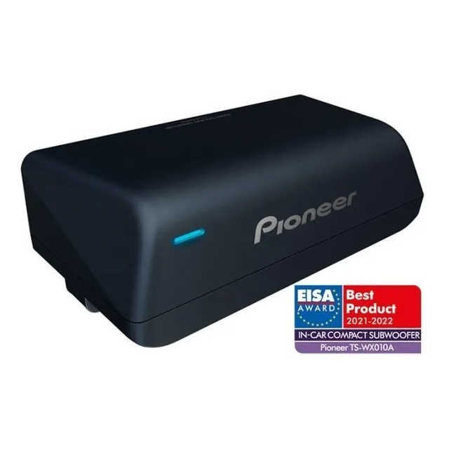 Subwoofer Carro Activo Pioneer Ts-wx010a Bajo Amplificado Color Negro