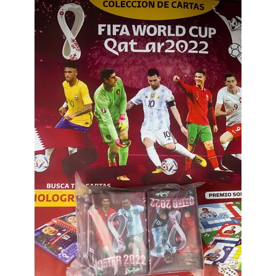 Cartas Coleccionables Cromos De Fútbol  Qatar 2022