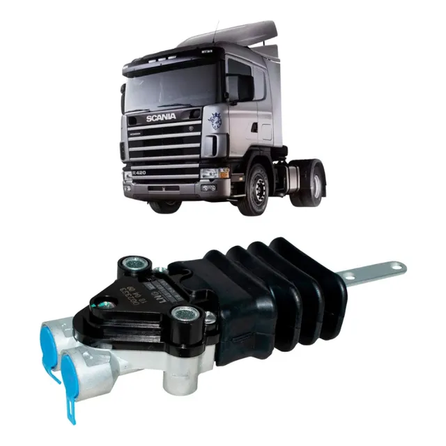 Válvula Niveladora Cabine Compativel Scania 2 Porticos