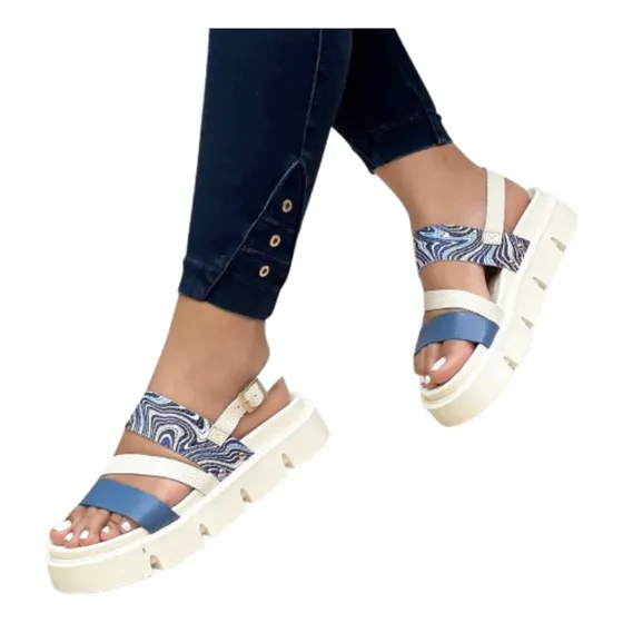 Sandalia Estilo Urbana Para Dama