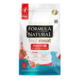 FĂłrmula Natural Fresh Meat CĂŁes Sensitive Mini Pequeno 7kg FĂłrmula Natural Fresh Meat CĂŁes Sensitive Mini Pequeno 7kg