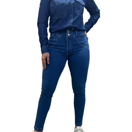 Pantalón Stretch Para Damas Modelo Curvi