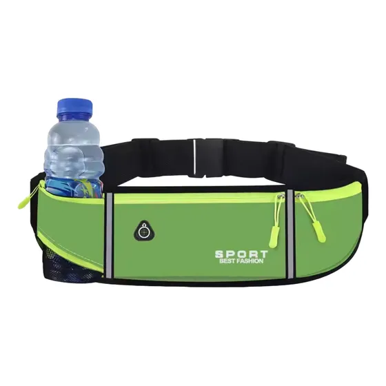Riñonera Deportiva Impermeable Running Entrenamiento Botella