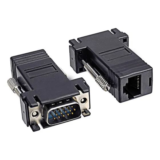 Convertidor Vga Macho Para Rj45 / Somos Tienda Cod 359