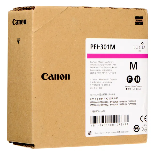 Canon Pfi-303m Ink Tank Magenta Printer Cartridge
